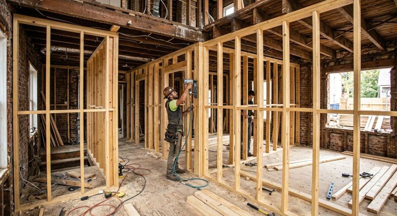 Shop Framing in Kansas City, KS