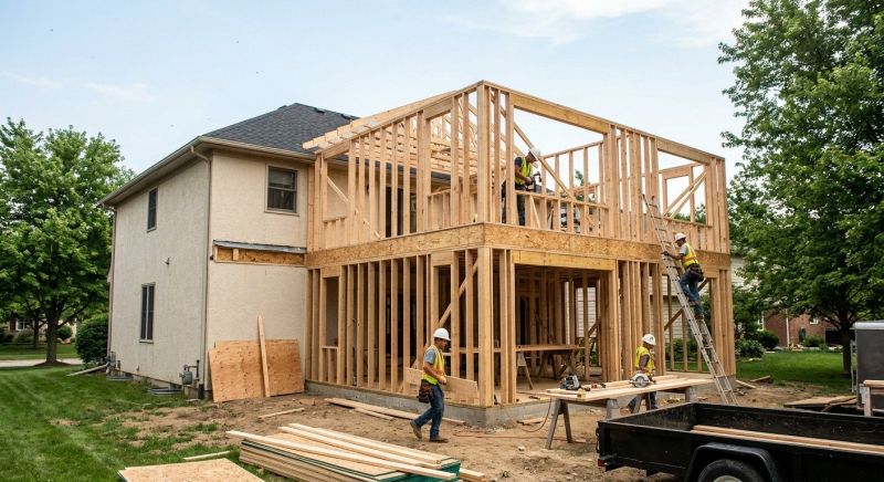 Construction Framing in Kansas City, KS