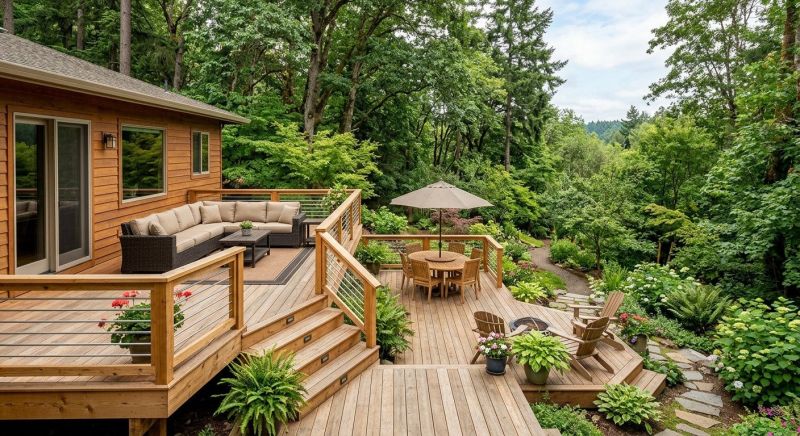 Multi Level Deck Installation in Seattle, WA
