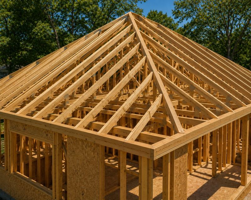 Roof Framing in Conroe, TX