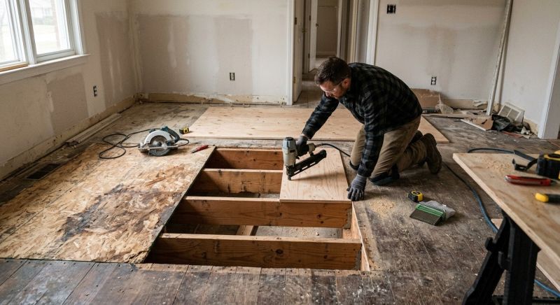 Subfloor Repair in Conroe, TX