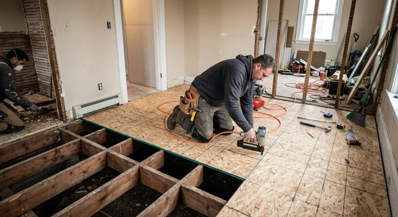 Subflooring Renovation in Conroe, TX