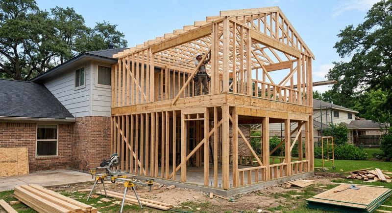 Wood Framing in Kansas City, KS